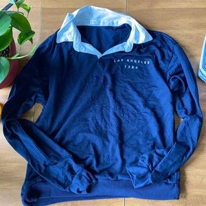 Collared sweater, size Large🫐